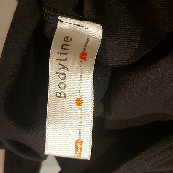 TnAction Bodyline Jumpsuit/ Black/ Sz S/Scoop neckline/ Bodysuit/Bodycon - Picture 7 of 7